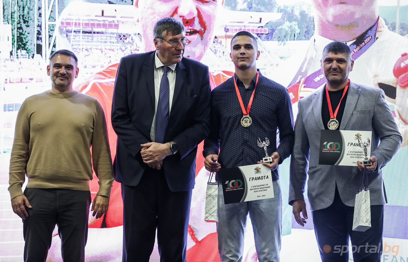 100 години лека атлетика в България