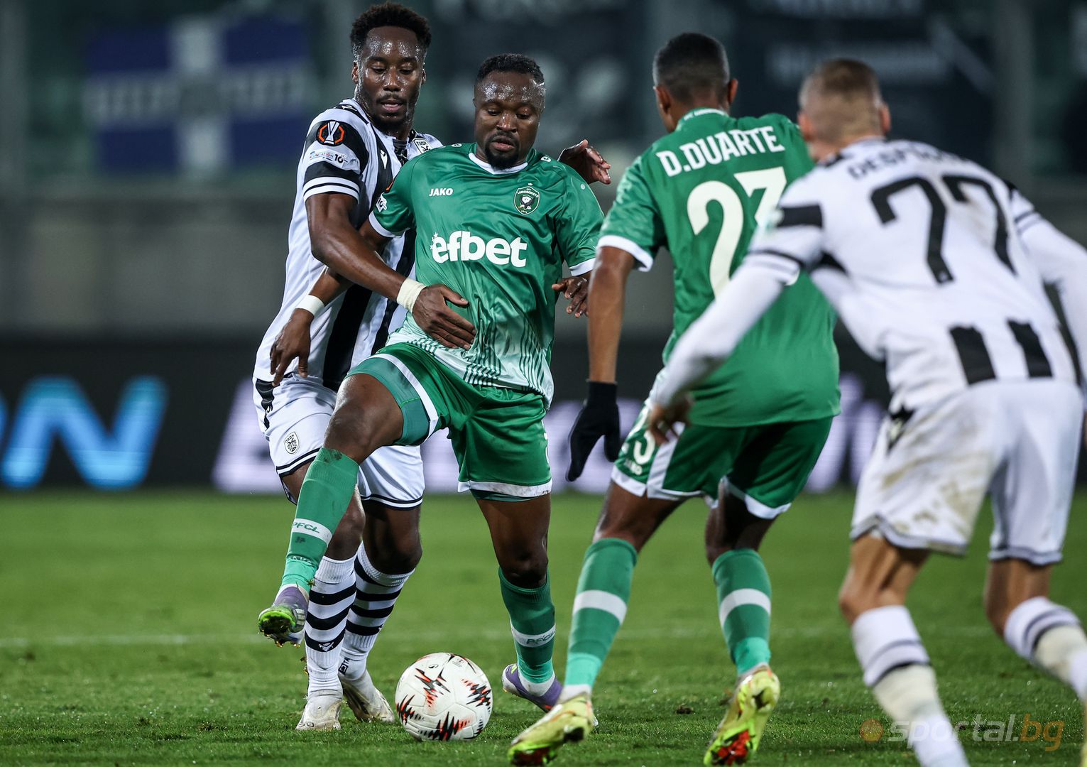 Лудогорец 3:3 ПАОК