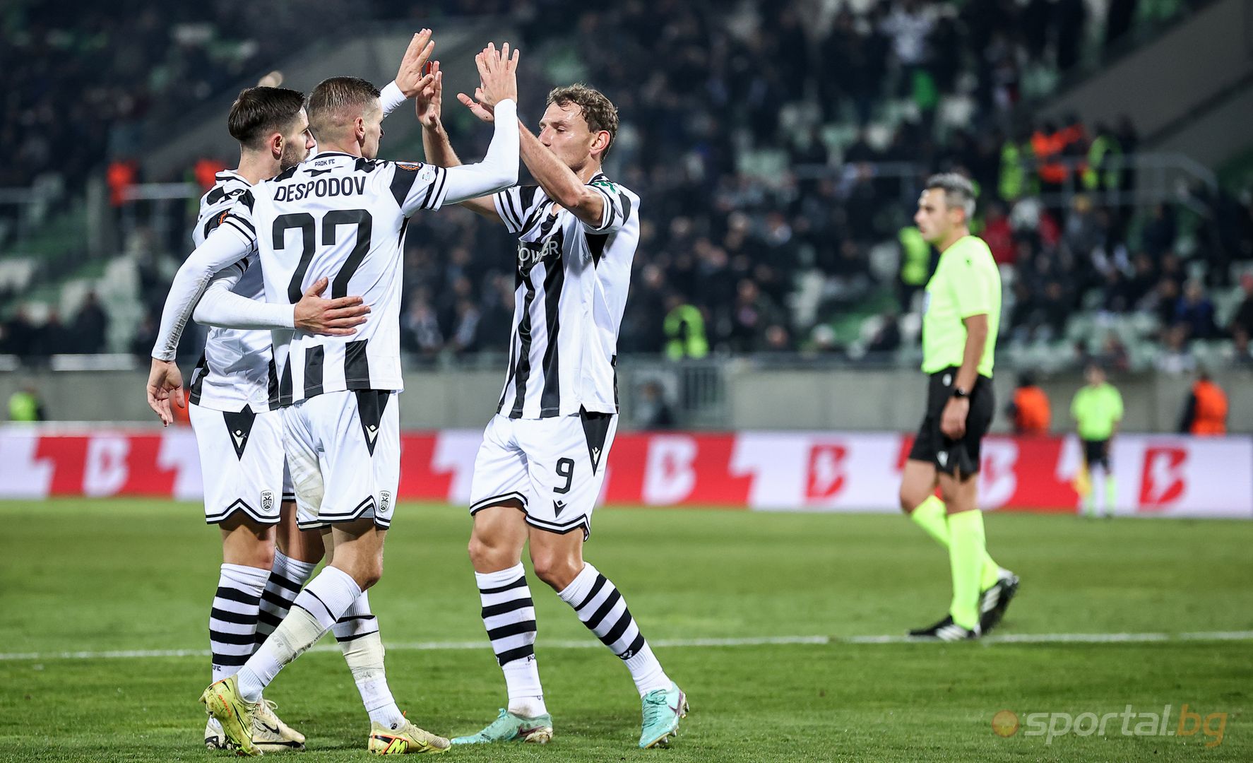 Лудогорец 3:3 ПАОК