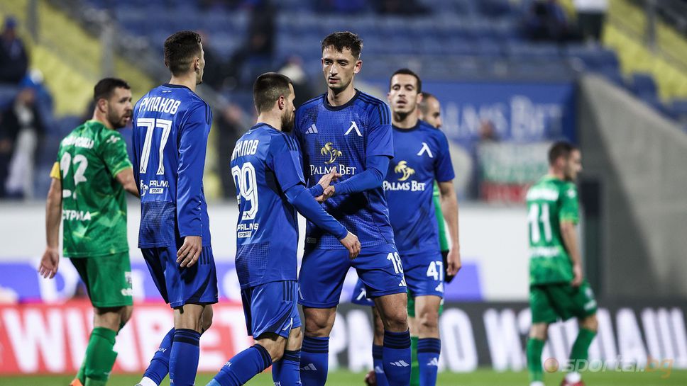 Левски 1:0 Витоша, "сините" поведоха с автогол