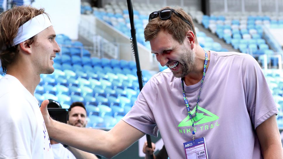 Зверев тренира с Новицки за Australian Open