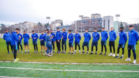 Футболистите на Дунав (Русе) се готвят двуразово