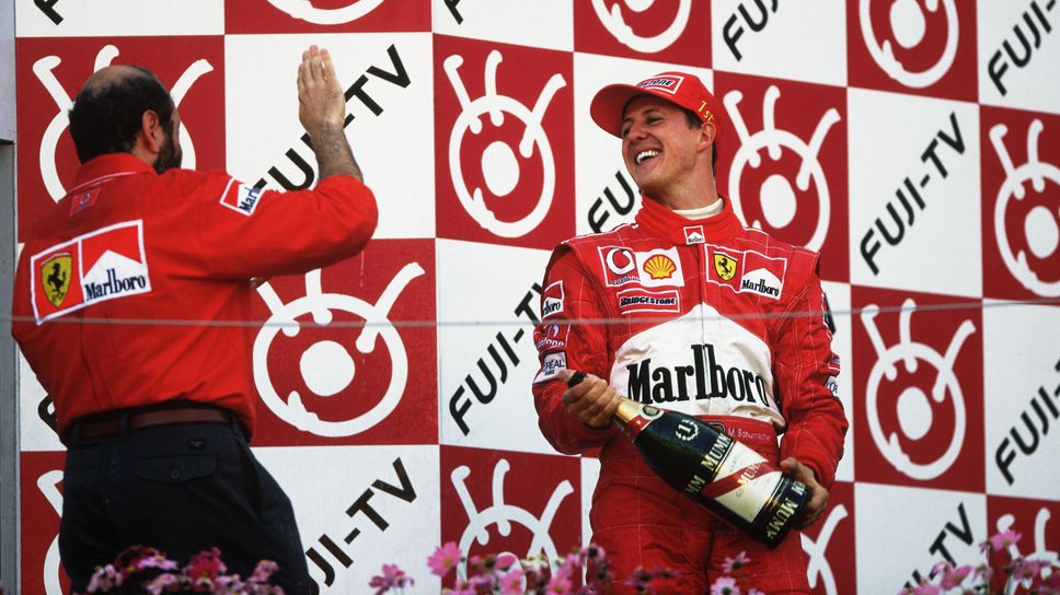 В края на кариерата си във Формула 1 Михаел Шумахер