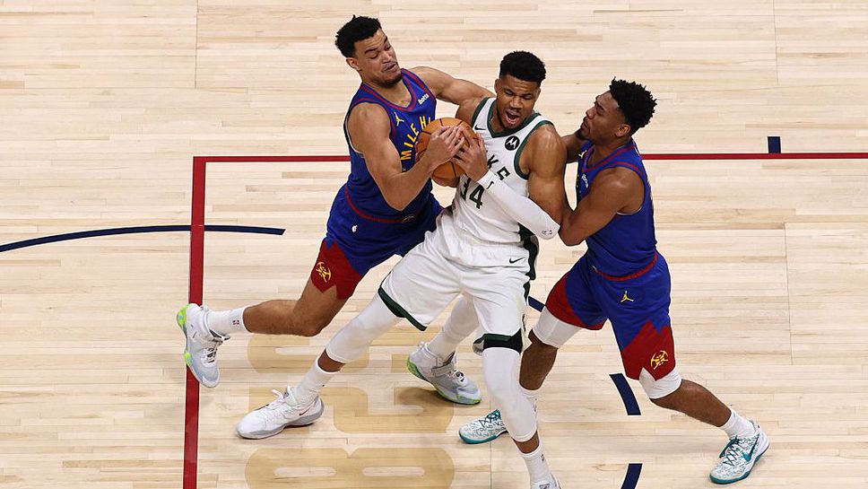 Янис Адетокунбо остана на две борби от трипъл дабъл а