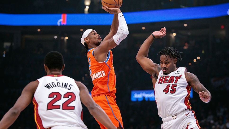 Миналогодишният шампион в НБА Оклахома Сити Тъндър записа 33 та