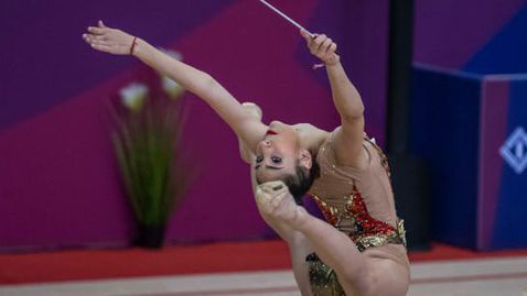 Ева Брезалиева спечели днешното контролно на гимнастичките