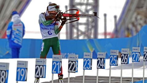 Милена Тодорова вече е втора резерва за масовия старт в биатлона на Олимпиадата в Пекин