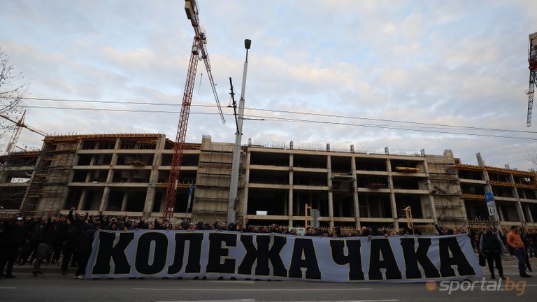 Строежът на стадион Христо Ботев“ няма да възпрепятства тренировките в