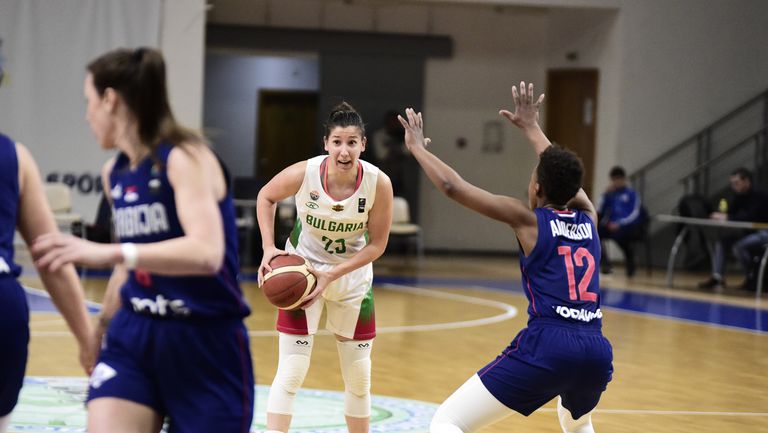 Гардът на женския национален отбор по баскетбол Гергана Иванова изрази