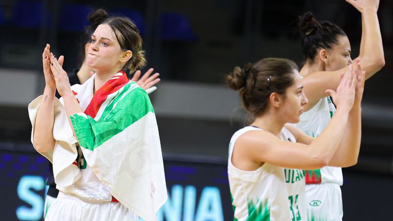 Лидерът на женския национален отбор на България по баскетбол Борислава