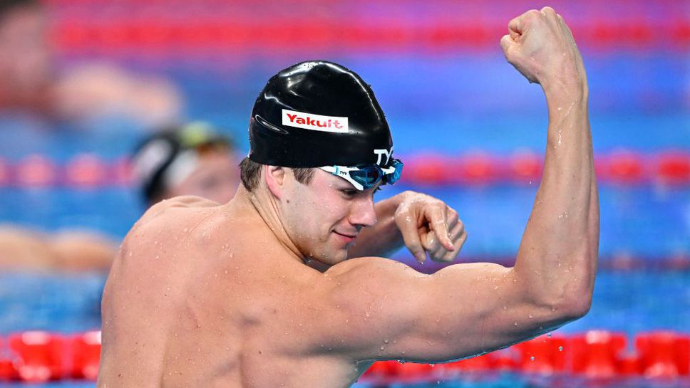 Адам Пийти за първи път без световна титла на 100 м бруст на 50-метров басейн, злато за Ник Финк