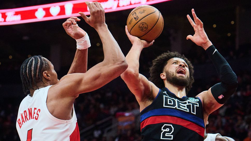 Детройт Пистънс надигра Торонто Раптърс със 113 95 като гост