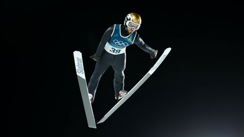 Зографски 19-и в първата тренировка на голямата шанца