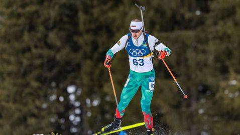 Благой Тодев тръгва пръв от българите в спринта на 10 км в биатлона на Игрите в Милано - Кортина