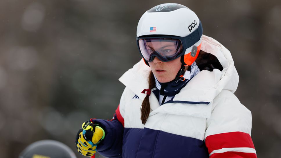 Олимпийската шампионка по спускане Брийзи Джонсън която  не успя да