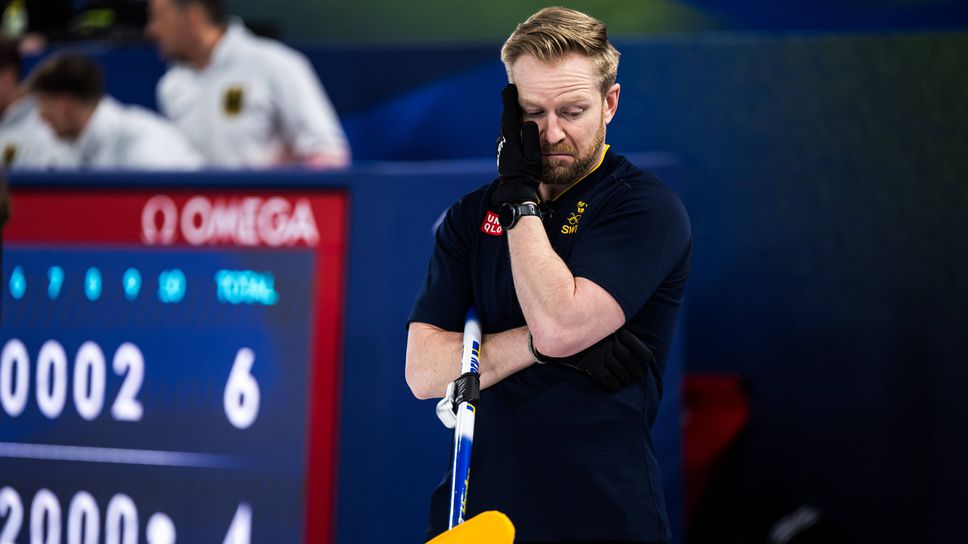 Шведският отбор воден от Никлас Един започна лошо защитата на