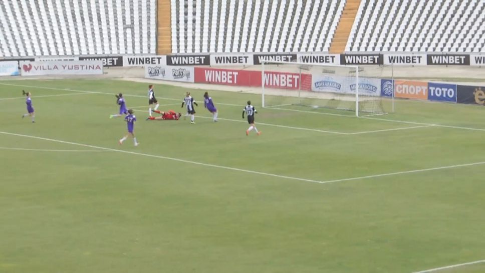 Локо (Пловдив) откри резултата срещу Етър с ранен гол на Сърбинска