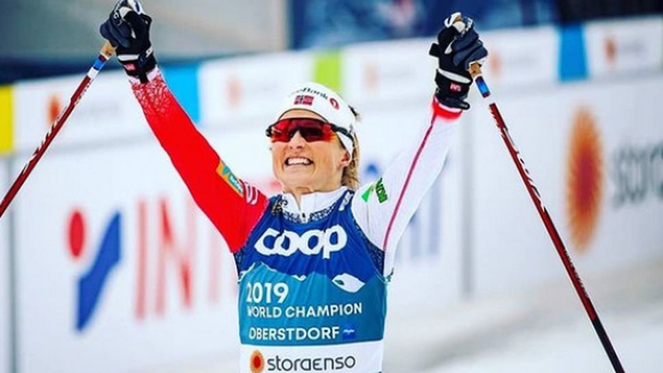Терезе Йохауг спечели световната титла на 10 км ски бягане