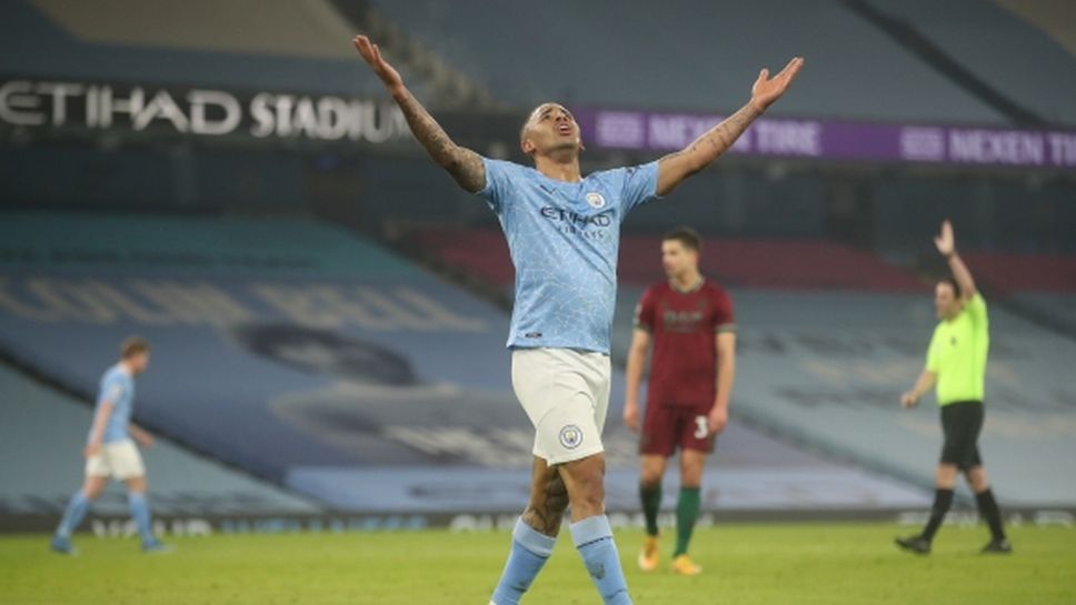 Гуардиола засипа с похвали Жезус след двата гола