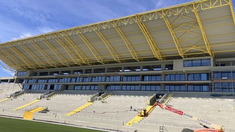  Готово е осветлението на Сектор А на 