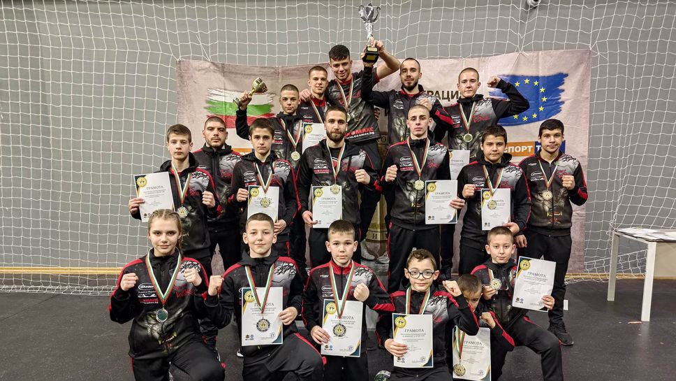 Варненският клуб Вокил спечели отборната титла на Държавното по кикбокс в стил лоу кик