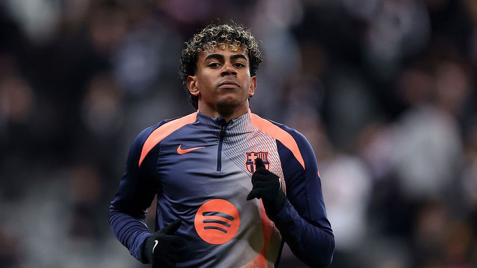 Ямал не тренира с Барселона