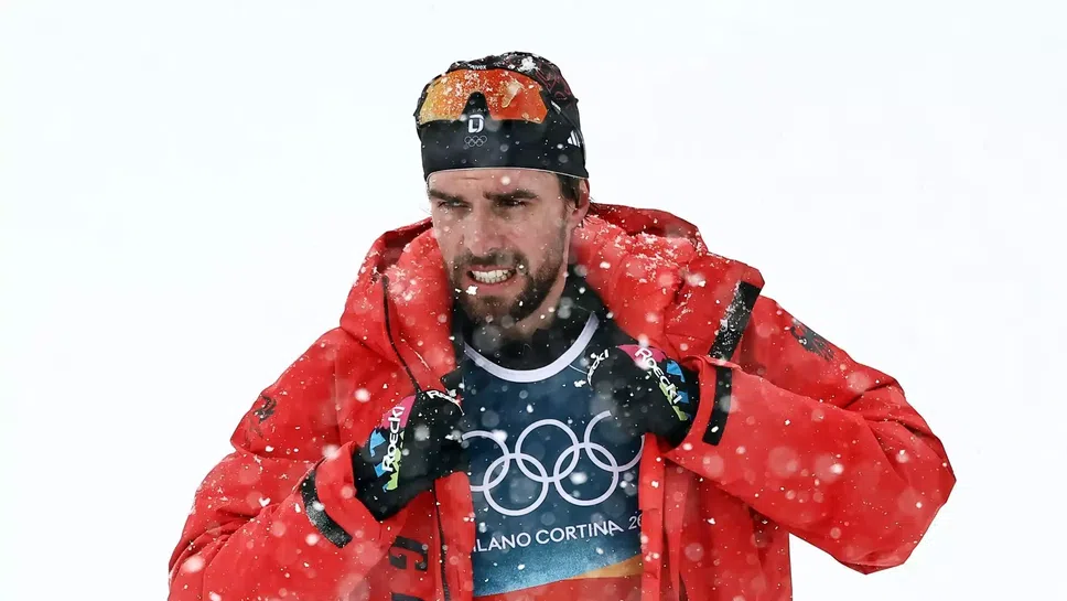 Легенда в северната комбинация казва "сбогом"