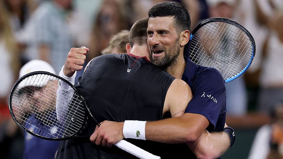 Джак Дрейпър срази Новак Джокович в зрелищна битка в Индиън Уелс