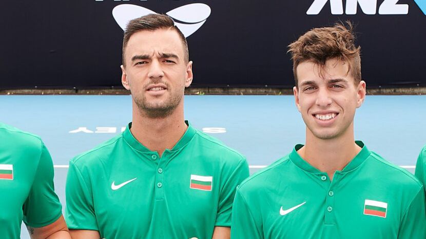 Андреев и Лазаров отпаднаха в първия кръг на двойки на турнира по тенис в София