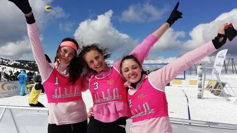  България, Турция и Румъния с най-хубавото на първата Балканиада по снежен волейбол 