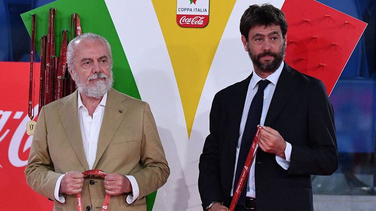  От Италианската федерация желаеха сурови санкции за шефовете на Ювентус, Наполи и още 9 клуба 