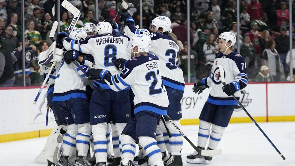 Джетс хванаха последния влак за плейофите в НХЛ след победа срещу Уайлд