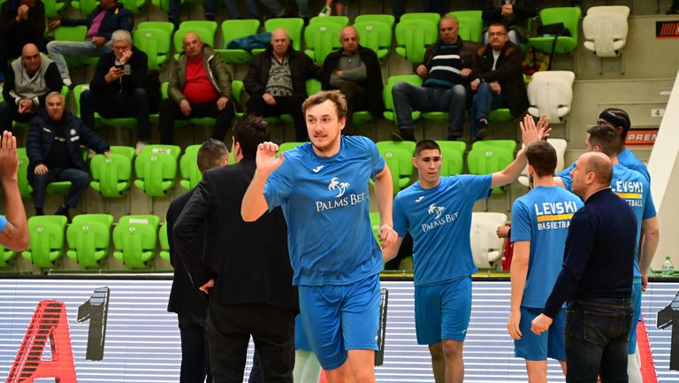 Баскетболистът на Левски Серхий Павлов спечели отличието за най-полезен играч