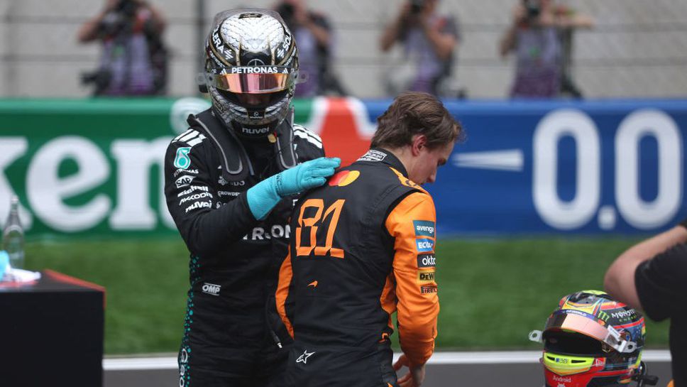 Джордж Ръсел с Мерцедес се пребори за второто място в