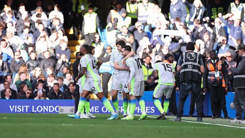 Ман Сити прегази Челси в Лондон за едно полувреме и вся страх в лагера на Арсенал