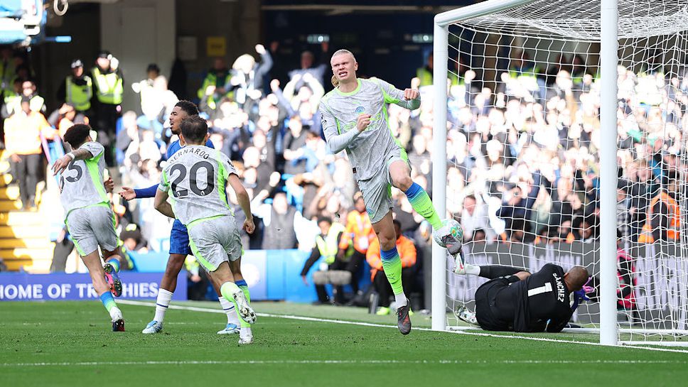 Челси 0:2 Ман Сити, Марк Геи нанесе втори удар на "сините"