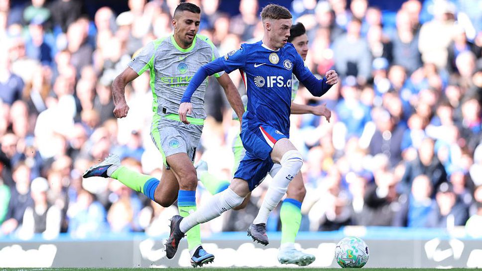 Челси 0:1 Ман Сити, Нико О'Райли изненада "сините" в началото на втората част