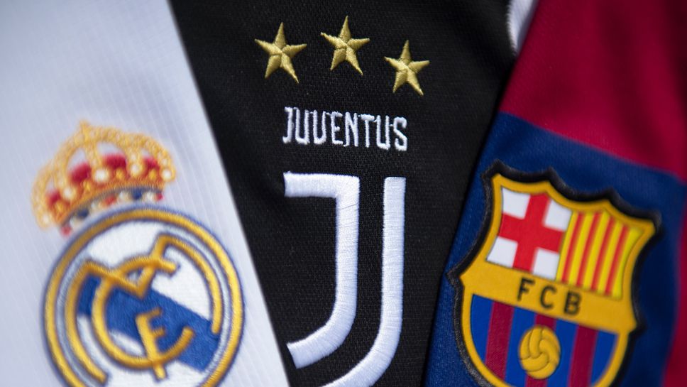 УЕФА ще разследва Реал Мадрид, Барселона и Ювентус