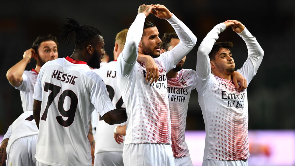 Милан отнесе Торино със седем гола и е на крачка от мечтаната цел (видео)
