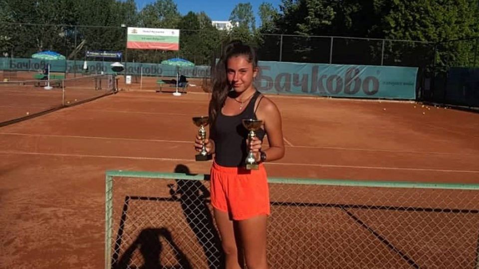 Каталина Петрова е финалистка на сингъл на турнира от ITF в Пазарджик