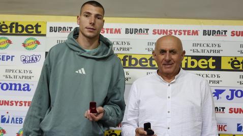 Избраха Саръбоюков и Карамфилов за Спортист и Треньор №1 за месец март