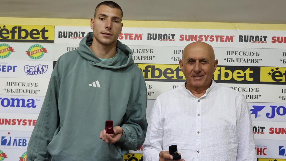 Избраха Саръбоюков и Карамфилов за Спортист и Треньор №1 за месец март