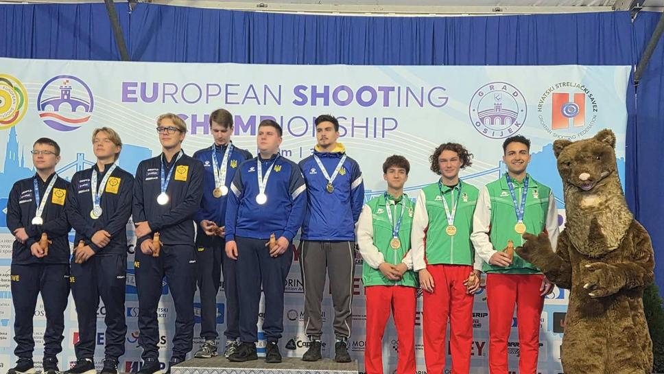 Ново отличие за България на Европейското по стрелба в Осиек