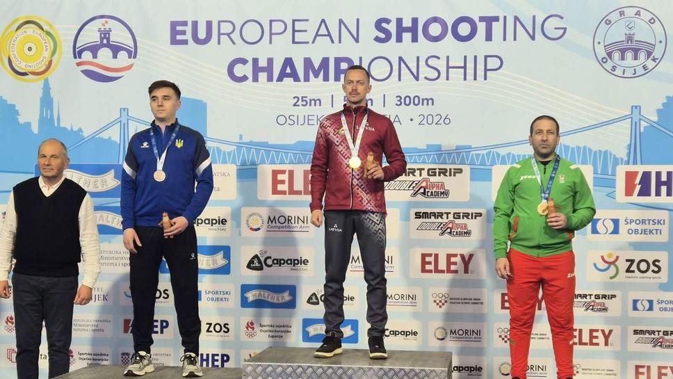 Самуил Донков спечели бронз на Европейското по спортна стрелба
