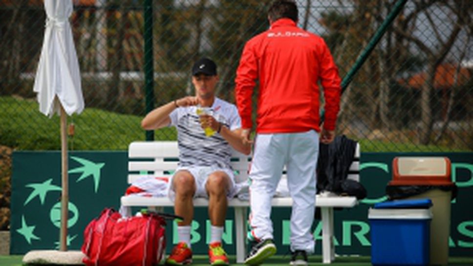 Димитър Кузманов изведе България напред за Купа "Дейвис"