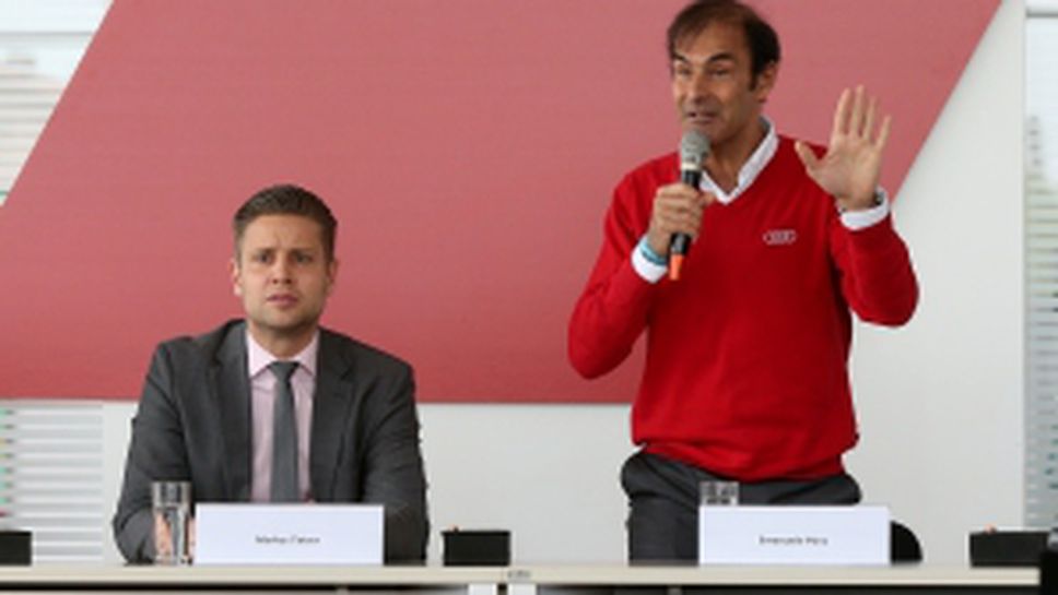 Пресконференция на Порше София Запад със специален гост Емануеле Пиро