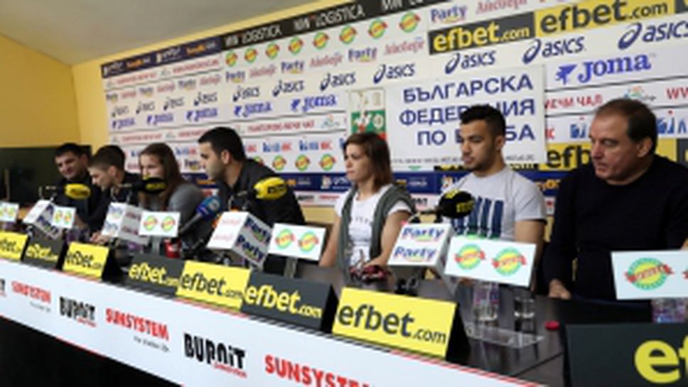 Пресконференция на БФ Борба след успехите на Европейското първенство