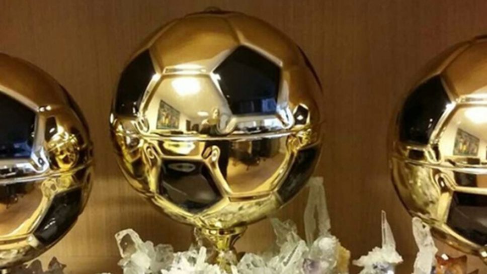 "Златна топка" с кристали за Футболист №1 на България
