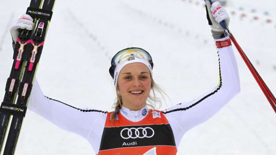 Стина Нилсон спечели масовия старт на 10 километра в Тур дьо ски