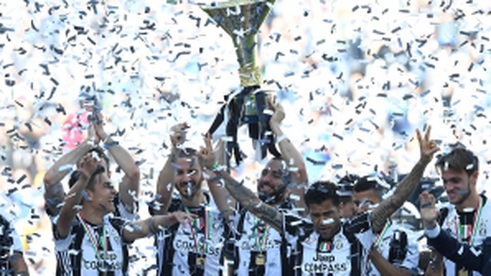 Легендарен Ювентус с шесто поредно Скудето!
